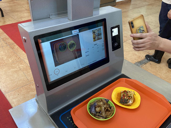 食堂刷脸收银-智能AI视觉识别结算台